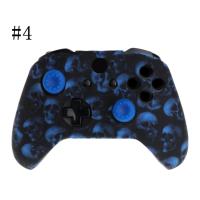 Чехол защитный Xbox One Silicone Case for Controller Черепа Blue [АКСЕССУАРЫ]