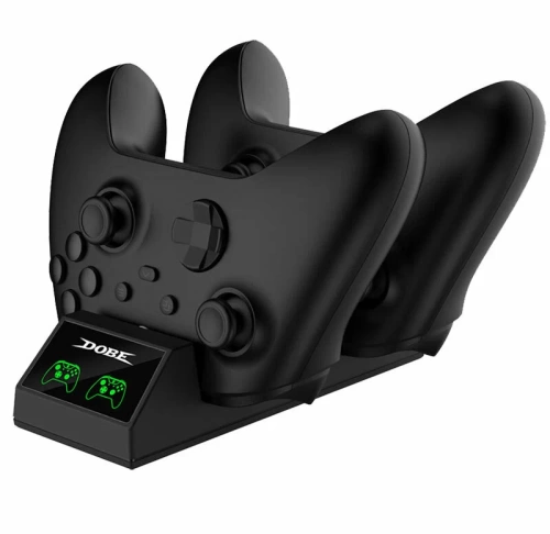 Зарядная станция Xbox Series S/X - Xbox One Dual Charging Dock+2 шт АКБ 800 mAh TYX-1817X DOBE