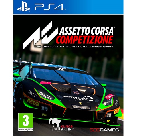 Assetto Corsa Competizione[Б.У ИГРЫ PLAY STATION 4]