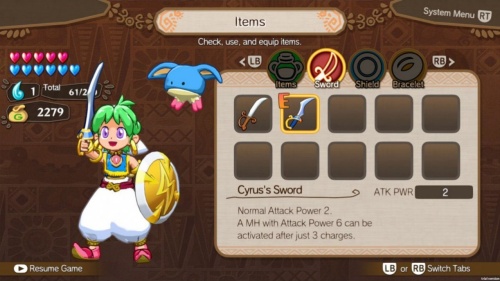 Wonder Boy: Asha in Monster World - Collector's Edition (SLG)[PLAYSTATION 4]